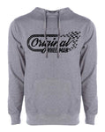 Waving Checkered Hoodie Grey